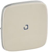 Лицевая панель Legrand Valena Allure для 1-кл. выключателя с подсветкой слоновая кость картинка